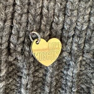 Love Moschino Grey Shawl Cardigan Sweater size US4